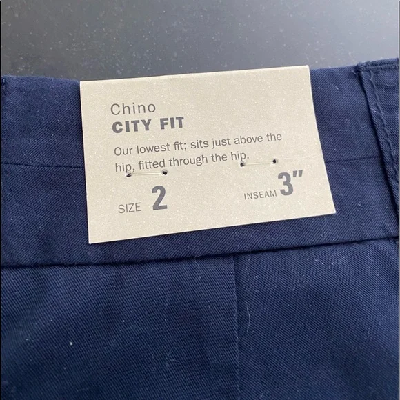 JCrew Factory Chino City Fit in Navy - Picture 5 of 8